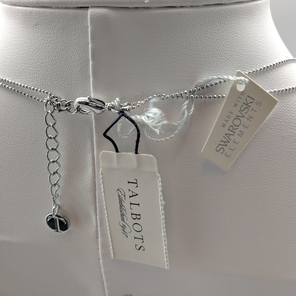 Talbots Swarovski 24 inch necklace - Picture 3 of 5